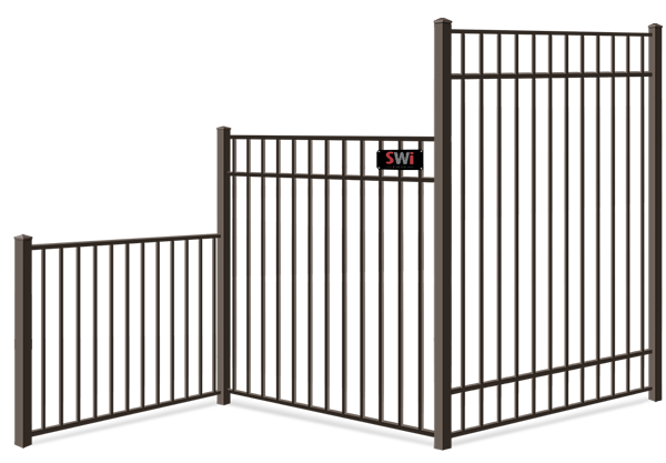 Aluminum fence height options Wyoming
