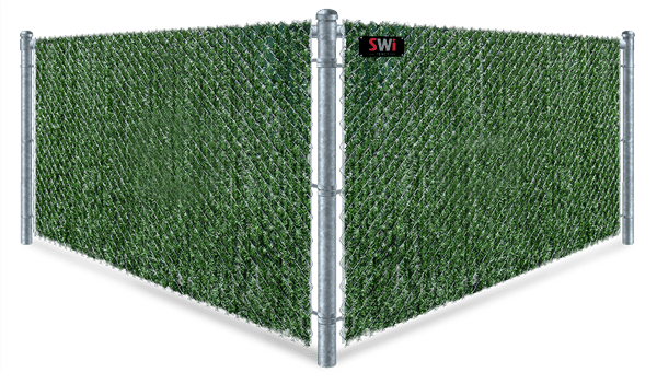 Hedge Semi-Privacy Chain Link fence contractor in xxxREGION