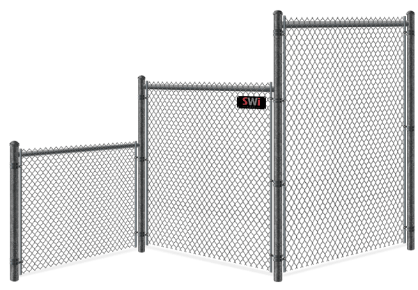 Chain Link fence height options xxxREGION
