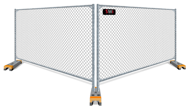 Temporary Panels Chain Link fence contractor in Wyoming