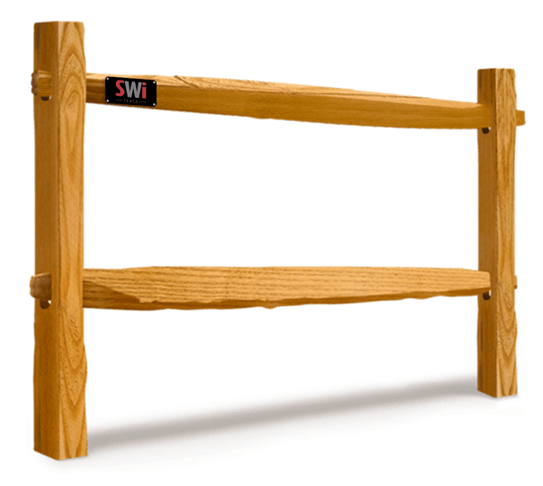 Split 2 Rail fence Wyoming