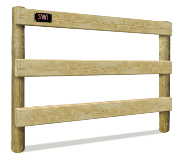 3 Board Rail fence Wyoming