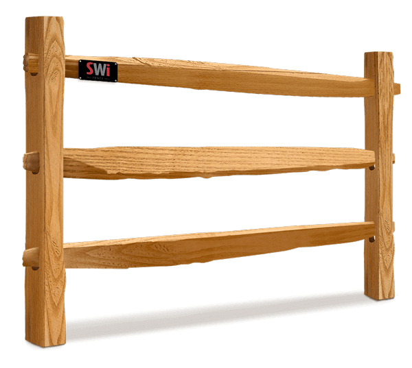 Split 3 Rail fence Wyoming