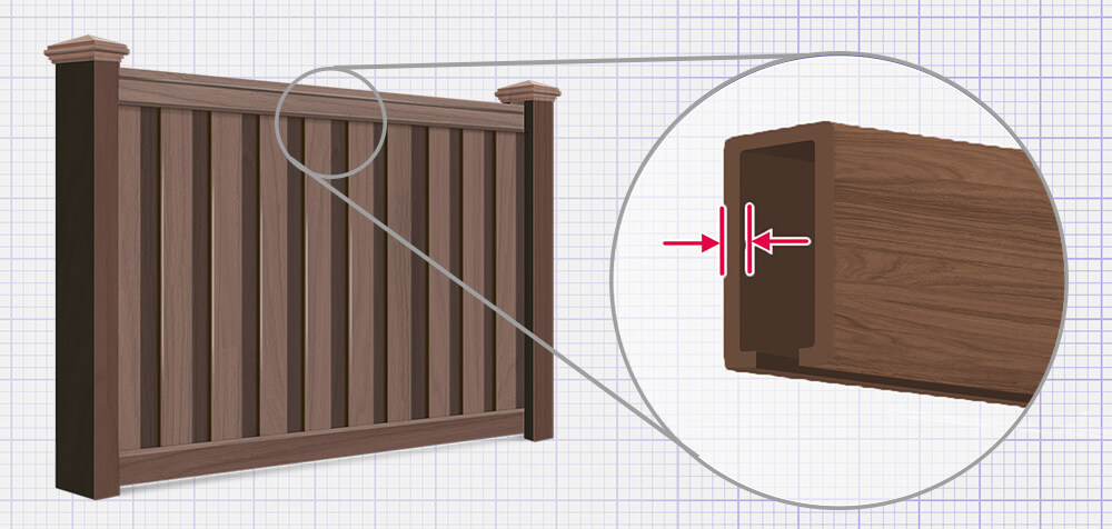 Wyoming Composite fence Rails installation company