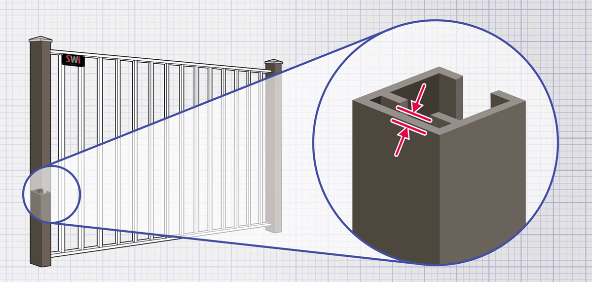 xxxREGION Commercial Aluminum fence Posts installation company