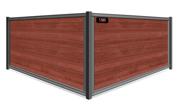 FenceTrac Privacy Wood Infill Fence Contractor in Wyoming