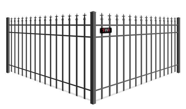 Decorative commercial ornamental iron fence company in xxxREGION