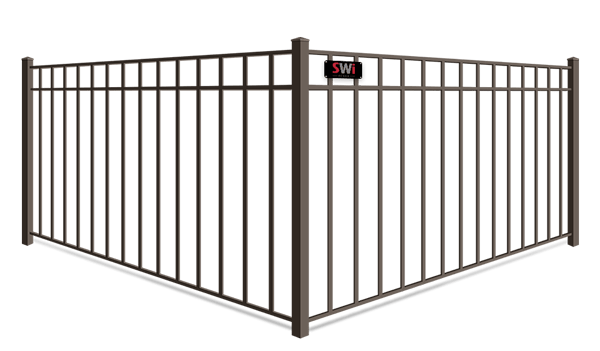 3 Rail aluminum fence company in xxxREGION