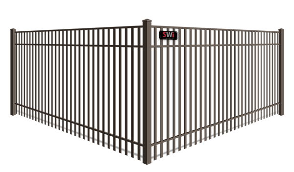 Double Picket aluminum fence company in xxxREGION