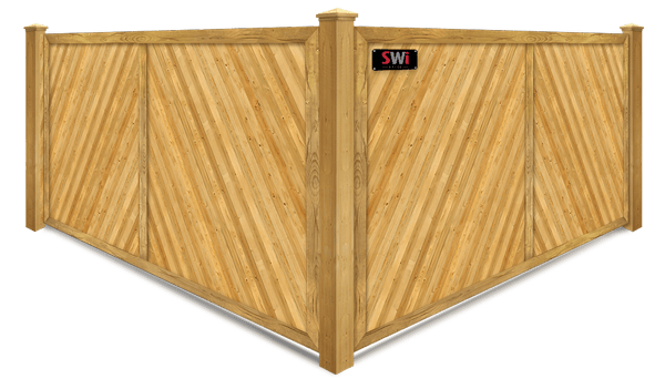 Herringbone wood fence company in Wyoming