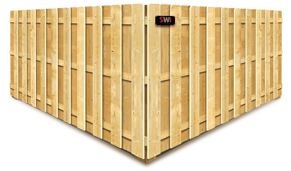 Shadowbox wood fence company in Wyoming