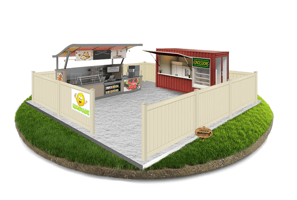 Commercial Vinyl fence company in the xxxREGION area.