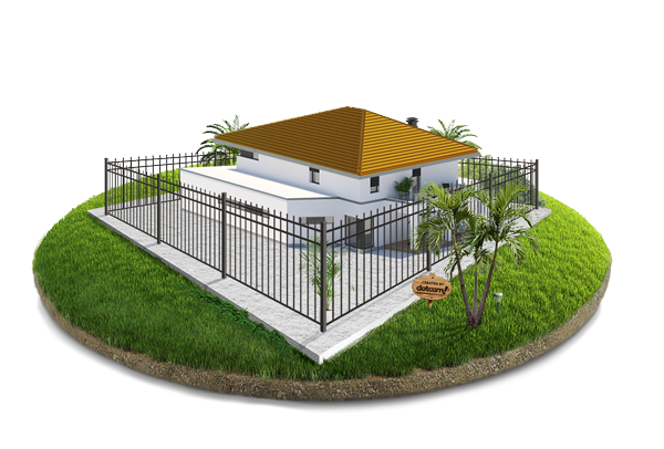 Residential aluminum fence company in the xxxREGION area.