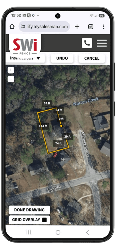 Get a quick and free fence installation estimate in Wyoming