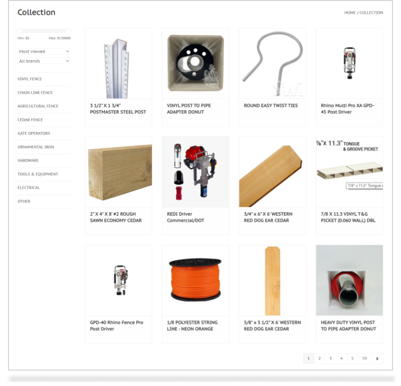 Shop for fence online