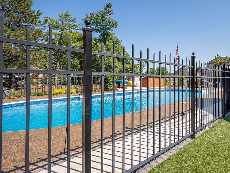 ornamental steel fenceThis Town Wyoming