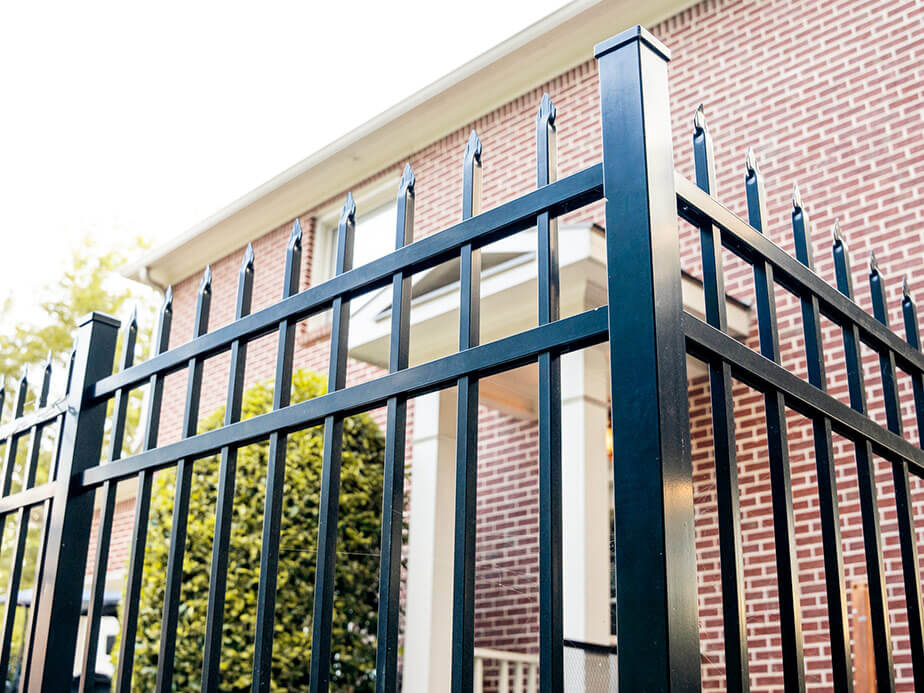 Security Fence Example in This Town Wyoming